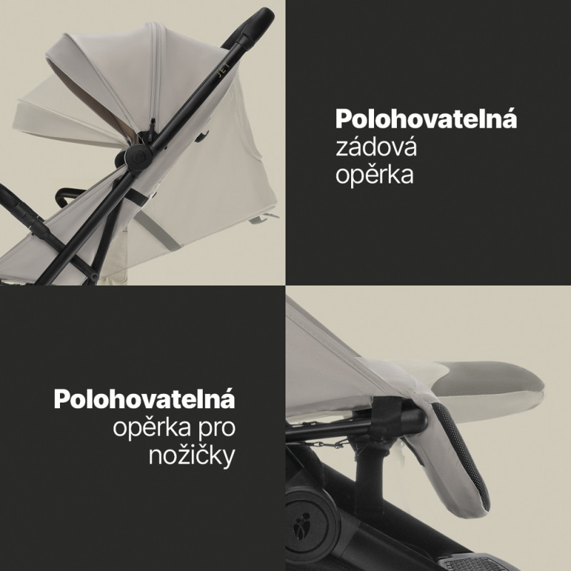 Športový kočík Jet, Boss Grey 6
