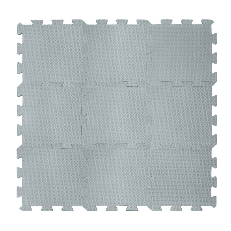Penová podložka Puzzle 30x30 cm 9ks, Light Grey 6