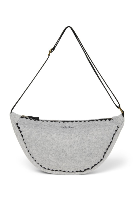 STUDIO NOOS - Vlněná Adult FANNY kabelka | Grey