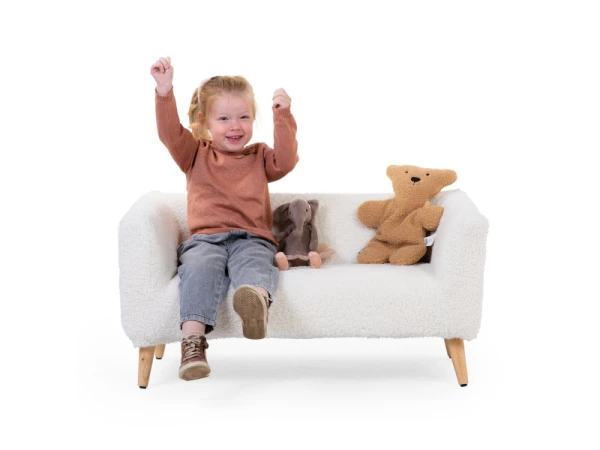 Detská Pohovka Childhome Teddy Off White 10