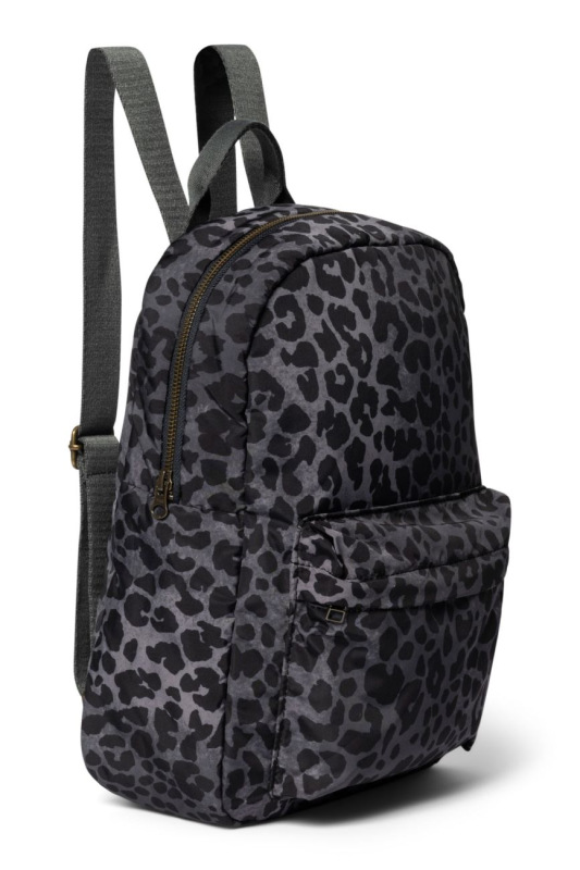 STUDIO NOOS - Puffy Midi BACKPACK - batôžtek s predným vreckom | Leopard 3