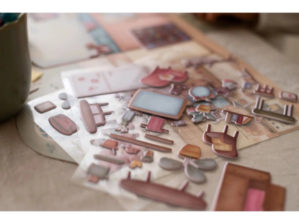 Knižka so samolepkami Dom Rosa 13