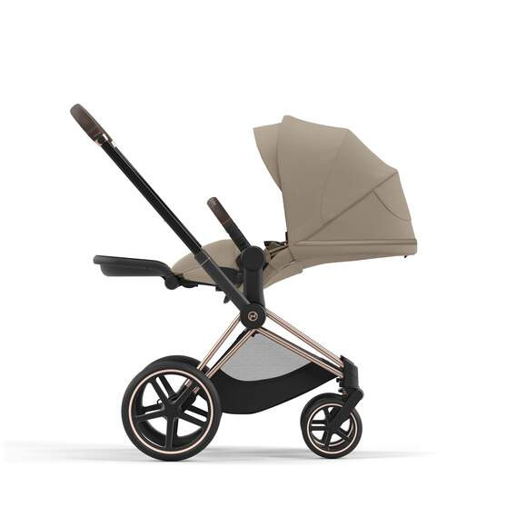 Cybex e-Priam Rose Gold, Cozy Beige, elektrický kočík 2