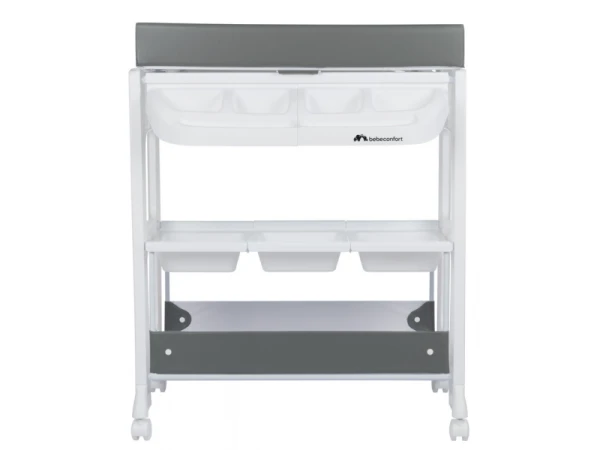 Prebaľovací pult s vaničkou Rosie Mineral Grey 5