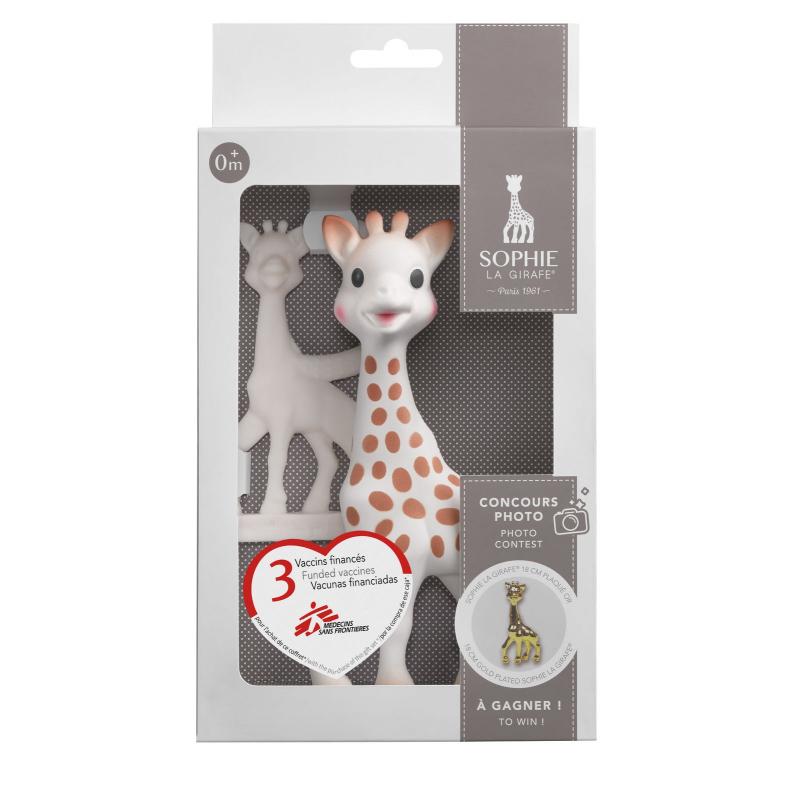 Vulli Žirafa Sophie darčekový set (žirafa + hryzačka)
