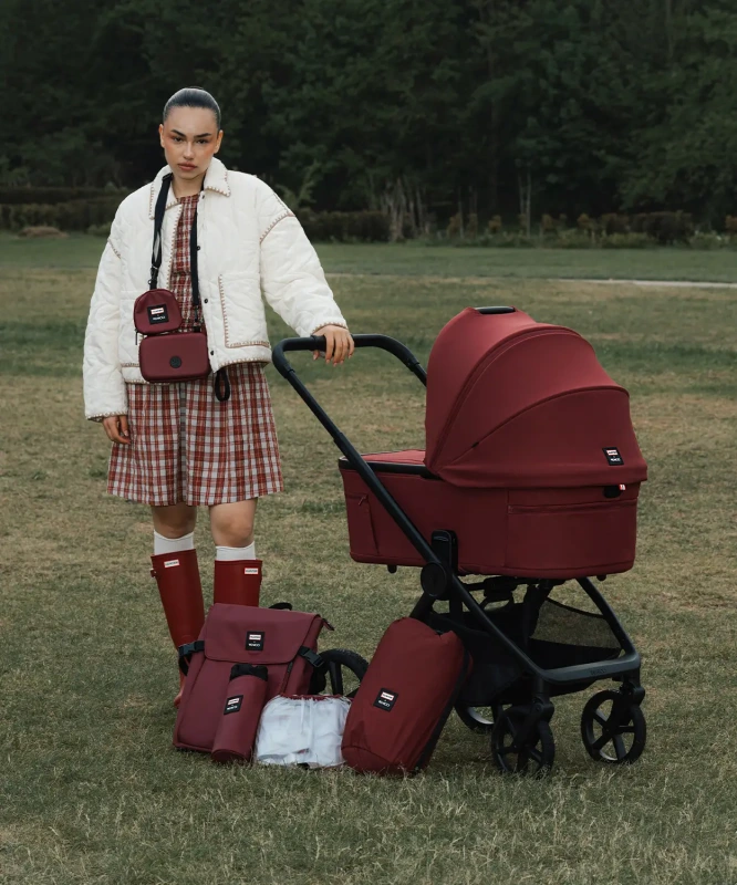 VENICCI x HUNTER Kombinovaný kočík Upline 3 Red 1