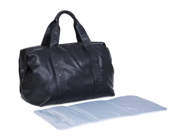 Prebaľovacia taška Mommy Bag Signature Vegan Leather Black 1