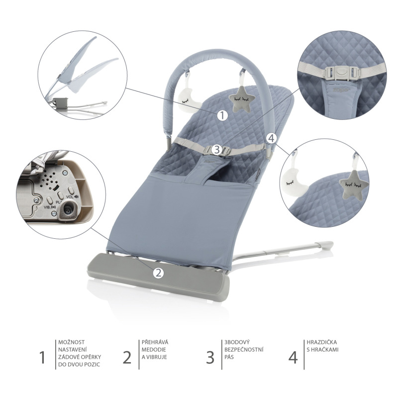 Lehačka Siesta, Diamond Blue 2