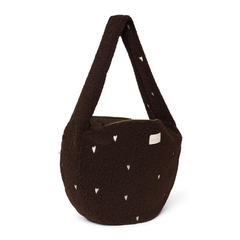 STUDIO NOOS - Teddy Cross Body Bag | Chocolate Hearts 1