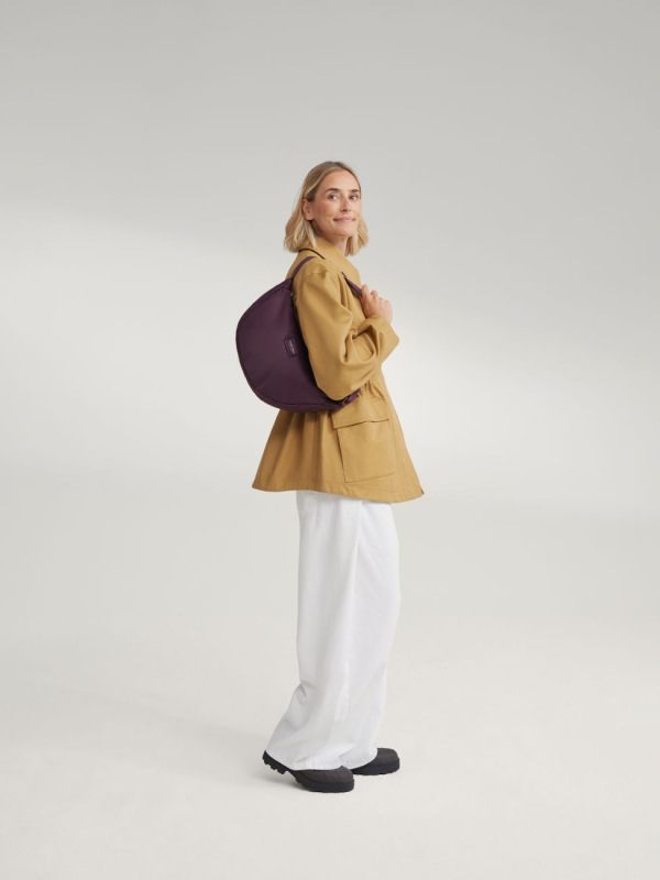 STUDIO NOOS - Technical Puffy FANNY PACK - kabelka | Burgundy 3