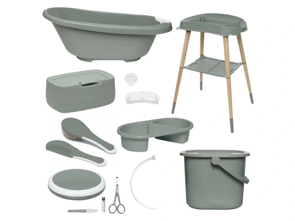 Bébé-Jou Digitálna sada na kúpanie Sense 8-dielna Breeze Green