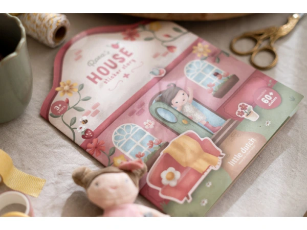 Knižka so samolepkami Dom Rosa 3