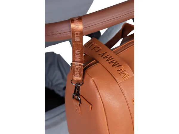 Prebaľovacia taška Mommy Club Signature Vegan Leather Brown