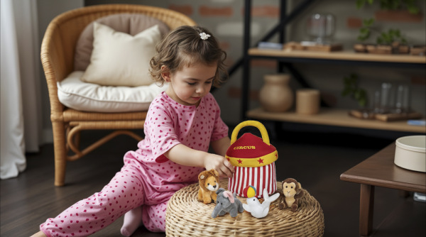 Plyšový set hračiek, Circus 8