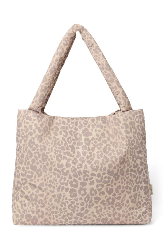 STUDIO NOOS - Puffy MOM BAG - prebaľovacia taška | Cream Leopard