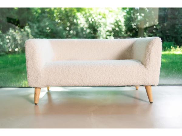 Detská Pohovka Childhome Teddy Off White 16