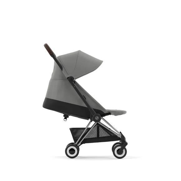 Kočík do lietadla Cybex Coya Mirage Grey / Frame Chrom 3