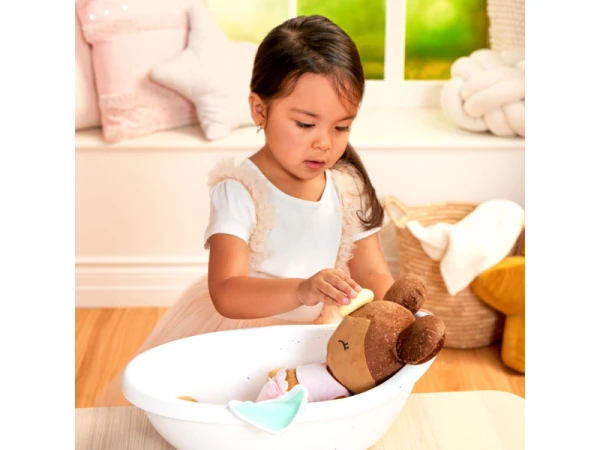 Bábika plyšová do vane LIght Brown Hair 6