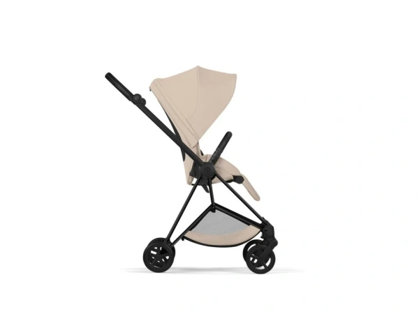 Cybex MIOS Comfort rám Matt Black skladacia vanička - Cozy Beige 4