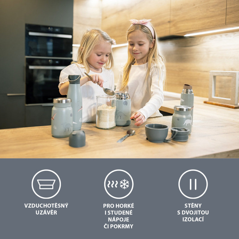 Termoska na jídlo se silikonovým držákem 620 ml, Safari 2