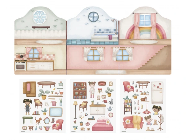 Knižka so samolepkami Dom Rosa 1