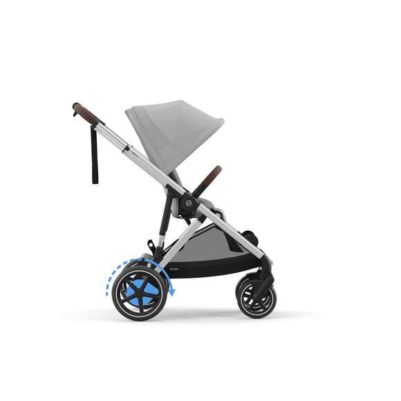 CYBEX Športový kočík E-GAZELLE, farba STONE GREY (silver rám)