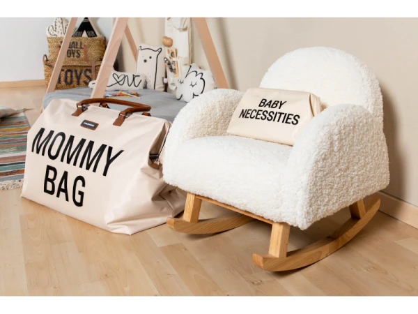 Kreslo detské hojdacie Teddy Off White 5