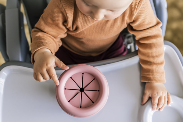 Silikónová miska na sušienky s prísavkou, Mustard Yellow 10