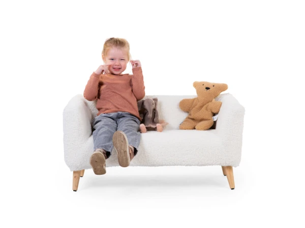 Detská Pohovka Childhome Teddy Off White 1