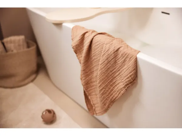 Plienky zavinovacie 2ks 115x115 cm Biscuit / Ivory 4