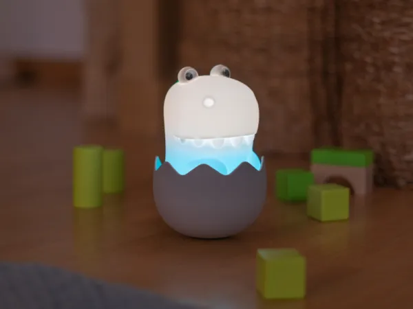 Nočné svetlo DIGGY DINO 5