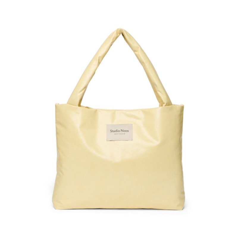 STUDIO NOOS - Leather MOM BAG | Butter Yellow