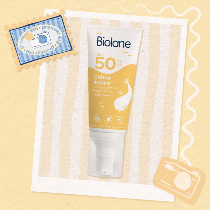 BIOLANE Ochranný krém na opaľovanie SPF50 50ml