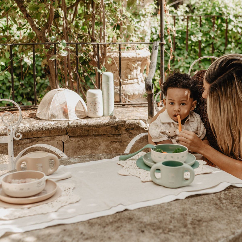 SUAVINEX | Jedálenský set WONDERLAND NEW +6 m - ZELENÝ 6