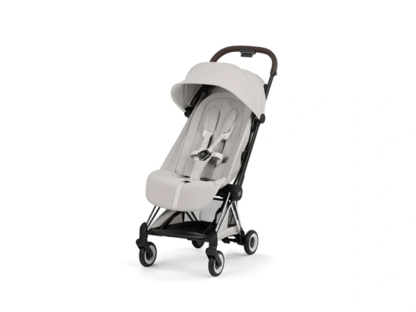 Cybex COYA Style 2026 rám Chrome Brown - City Grey