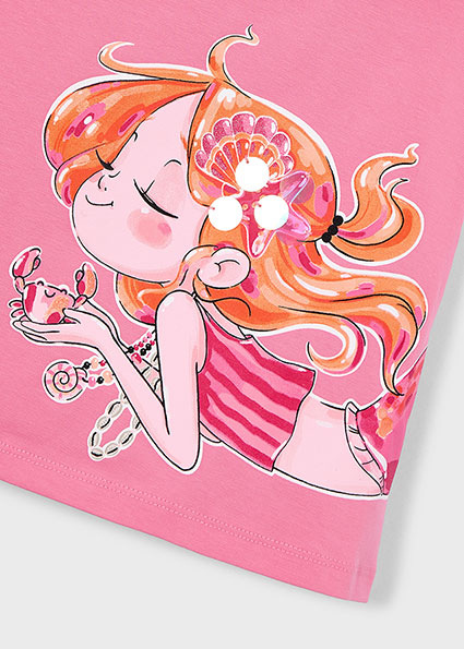 Mayoral šaty flounces Geranium 2