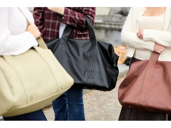 Prebaľovacia taška Mommy Bag Signature Vegan Leather Black 10