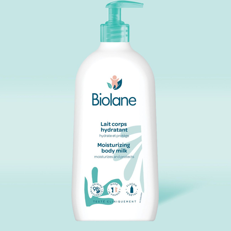 BIOLANE Výživné a hydratačné telové mlieko 750ml