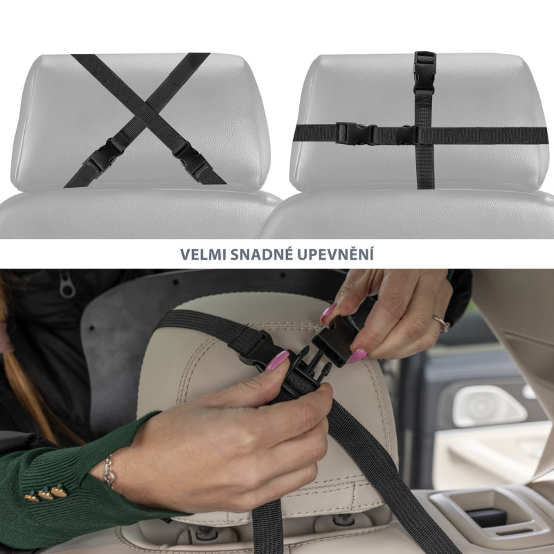 Zrcátko s LED podsvícením, Black 2