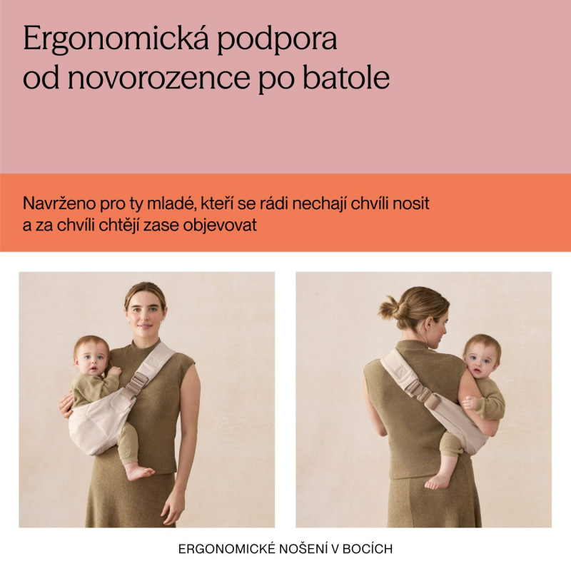 ERGOBABY | SLING - Upsie sling nosič - Soft Olive 6