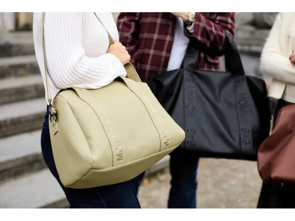 Prebaľovacia taška Mommy Club Signature Vegan Leather Green 13