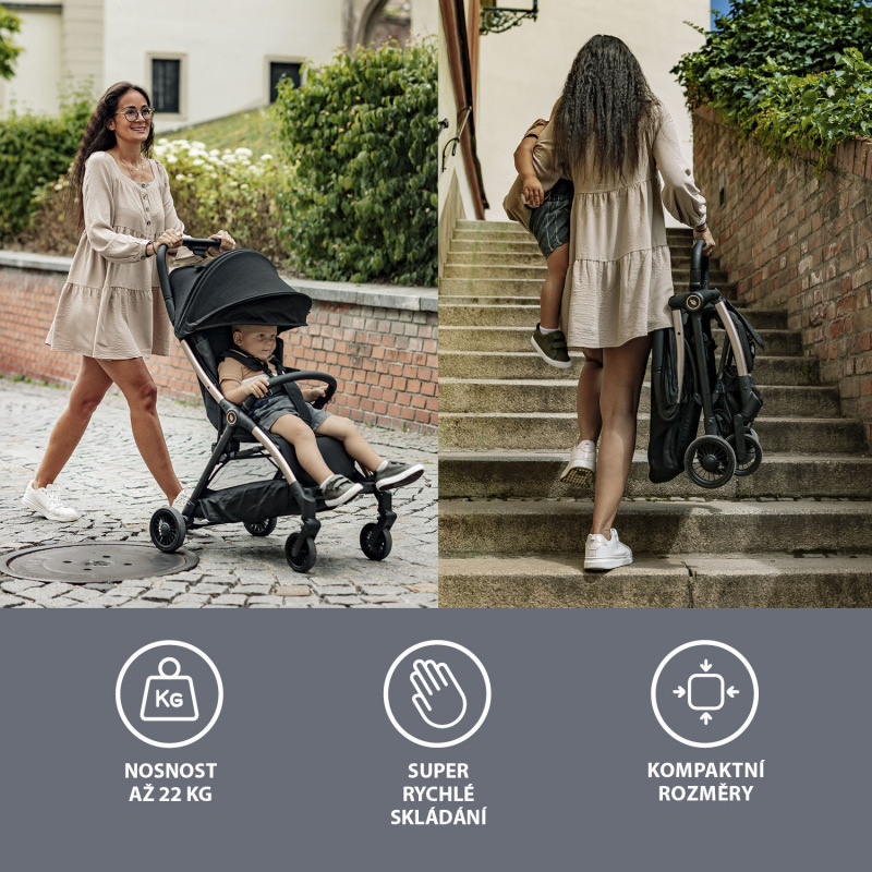 Kočík Quiq, Blacky Beige 1