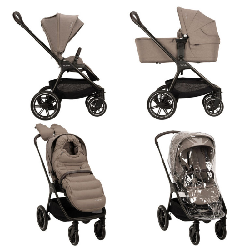 Kombinovaný kočík Nuna TRIV™ lx + LYTL™ + Winter set cedar 10