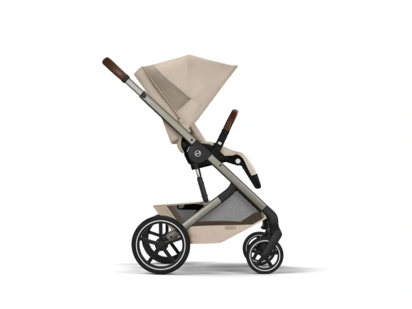 Cybex Balios S Lux 2026 s hlbokou skladacou vaničkou Almond Beige 5