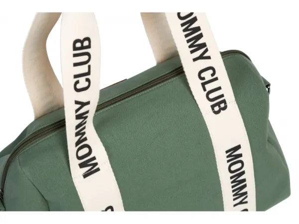 Prebaľovacia taška Mommy Club Signature Canvas Green
