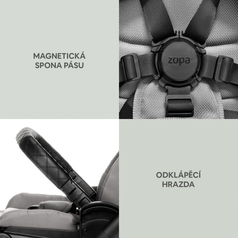 Športový kočík Move Cross 3, Metal Grey 3