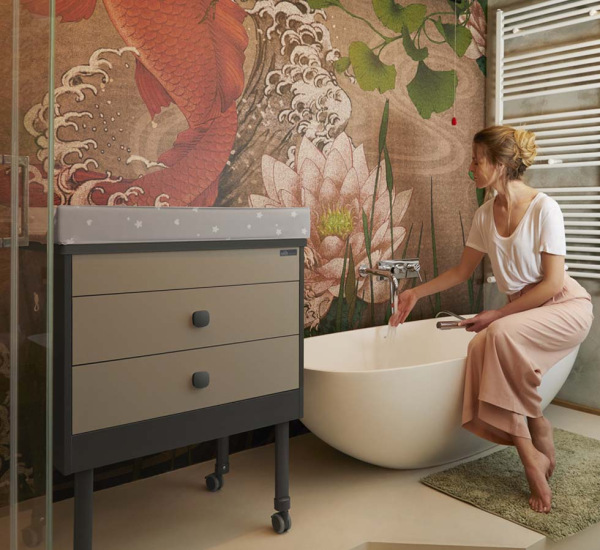 Prebaľovací komoda GROWI 2IN1, Col.C261 6