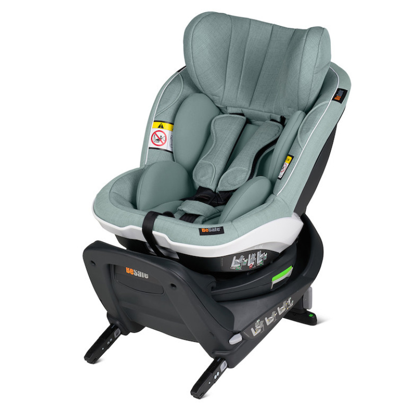 BeSafe iZi Turn i-Size sea green mélange 8