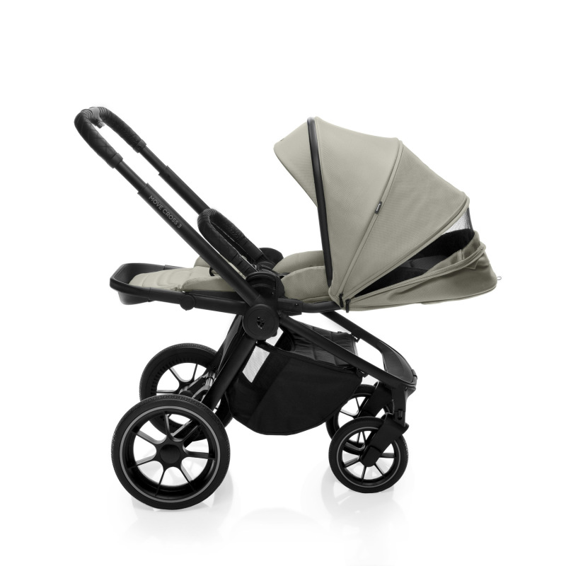 Set kočík Move Cross 3 + hlboká korba Move XL 3 + autosedačka XM podľa vlastného výberu + báza, Boss 12