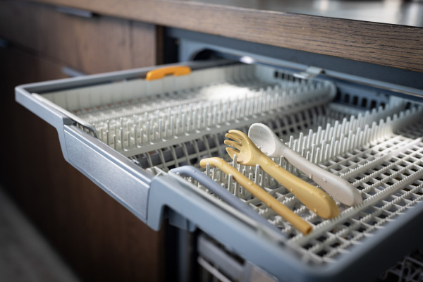 Silikónová detská jedálenská súprava, Sand Beige 9